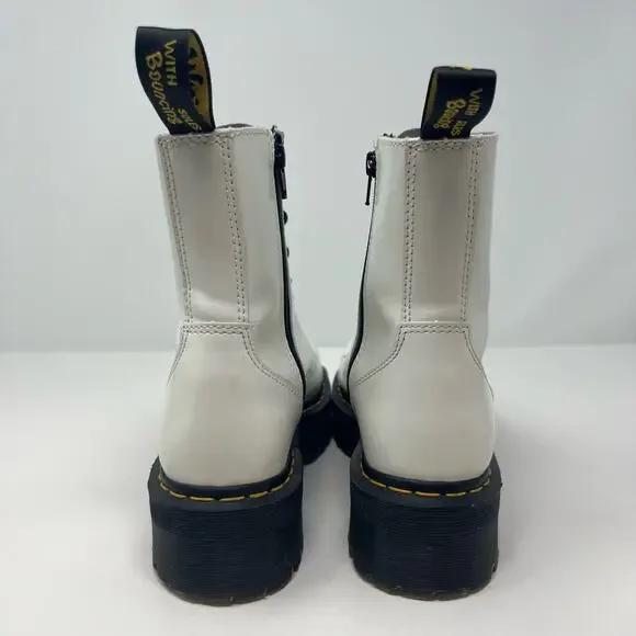 Dr Martens Women's Boots Size 9 Jadon AW004 Polished Smooth Leather - Picture 6 of 14